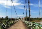 Sập cầu treo qua sông Đồng Nai, 4 người gặp nạn