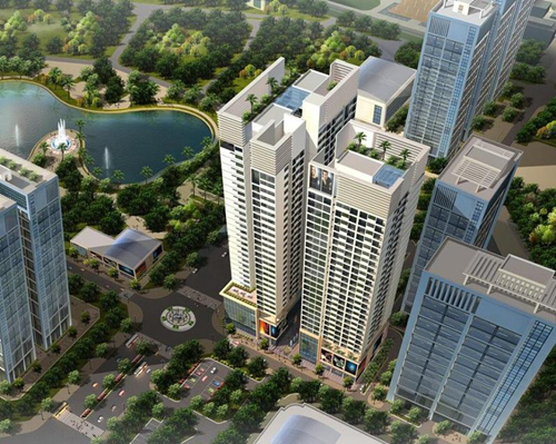 Cất nóc dự án Horizon Tower