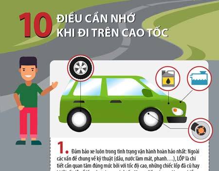 Kinh nghiệm bỏ túi khi đi trên đường cao tốc