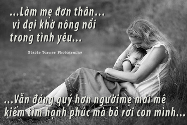 Làm mẹ đã khó, mẹ đơn thân còn khó gấp ngàn lần