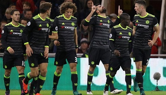 Diego Costa goal vs Middlesbrough