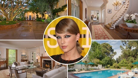 Choáng ngợp khối bất động sản 70 triệu USD của Taylor Swift
