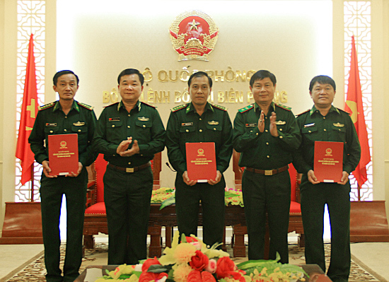 Điều động, bổ nhiệm nhân sự cao cấp Bộ Tư lệnh Bộ đội Biên phòng