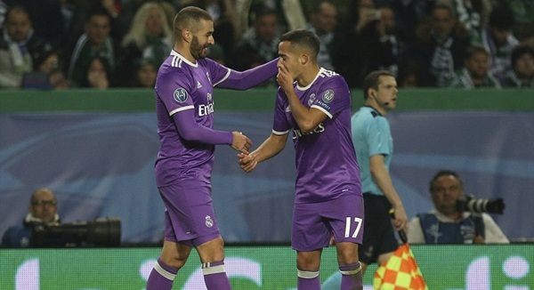 Video bàn thắng Sporting 1-2 Real Madrid