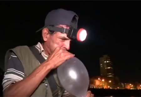 Trào lưu câu cá bằng bao cao su