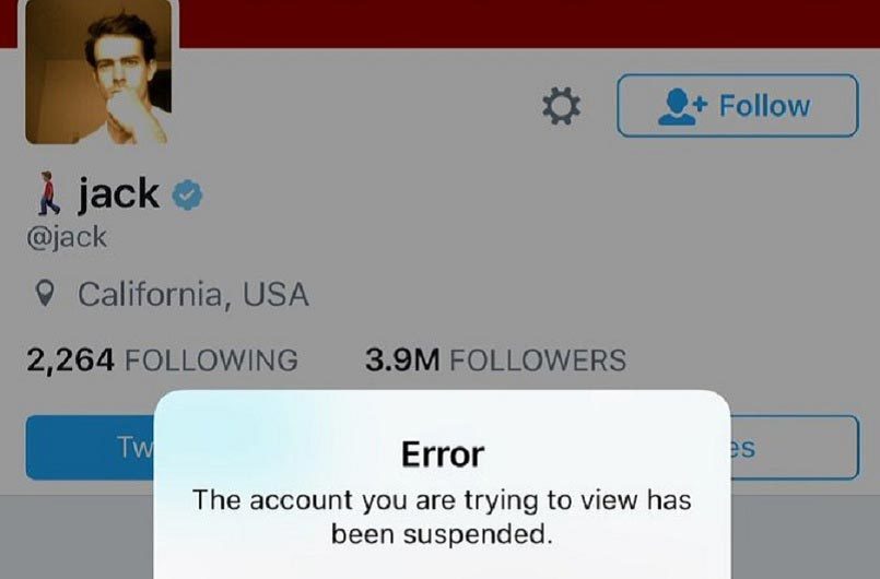 CEO Twitter bất ngờ bị thủ tiêu tài khoản trên