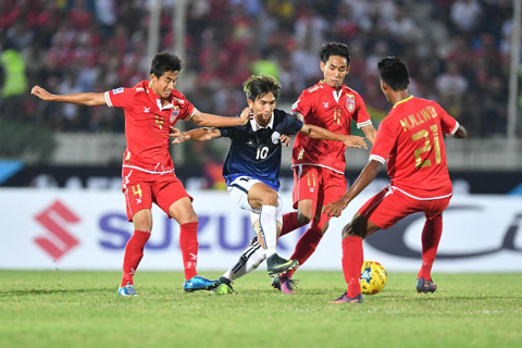 Video bàn thắng Myanmar 3-1 Campuchia