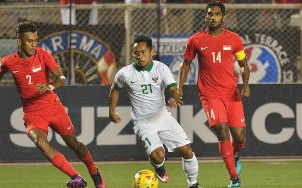 Video bàn thắng Singapore 1-2 Indonesia