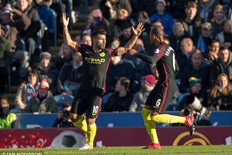 Video bàn thắng Burnley 1-2 Man City