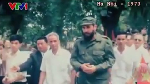 Lần đầu tiên Fidel Castro đặt chân đến Việt Nam