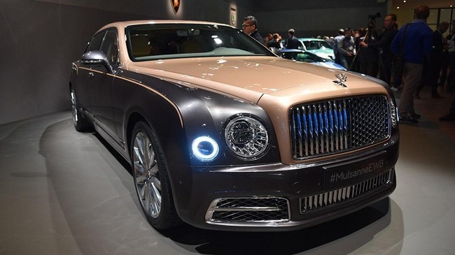 Xe nhà giàu Bentley Mulsanne EWB 2017 có giá 