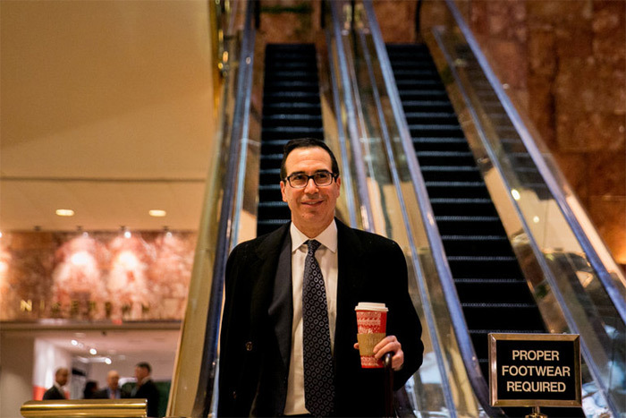 Tỷ phú lão luyện được Trump chọn đứng đầu bộ tài chính