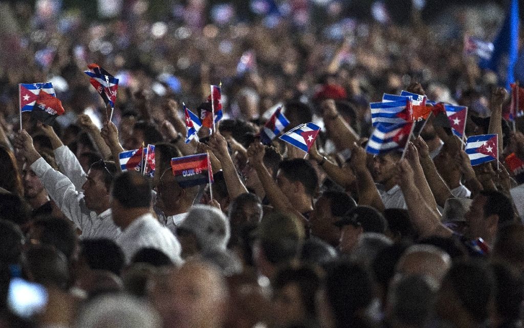 Mít tinh lớn tưởng nhớ lãnh tụ Fidel Castro