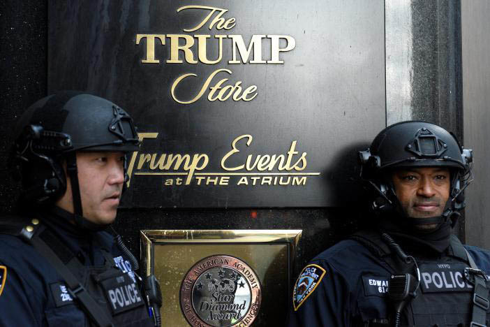 New York đòi được hoàn trả chi phí khổng lồ để bảo vệ Donald Trump