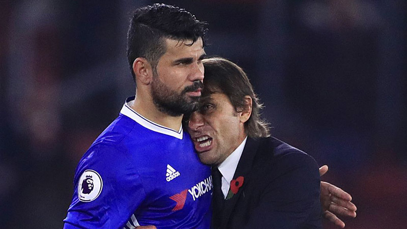 Diego Costa: Vũ khí tối thượng của phù thủy Conte