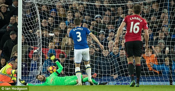 Video bàn thắng Everton 1-1 MU