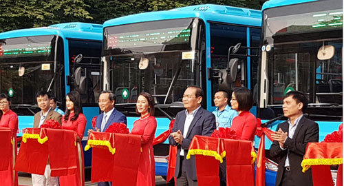 Hà Nội: Thêm 2 tuyến buýt được thay thế xe mới