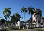 Ngôi mộ bằng đá của lãnh tụ Cuba Fidel Castro