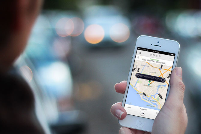 Uber đang ngầm theo dõi người dùng