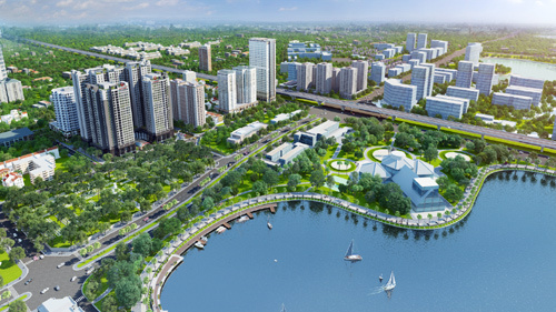 Dự án trung tâm quận Thanh Xuân khuấy đảo BĐS cuối năm