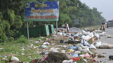 Từ 2017, xả rác ra đường bị phạt 7 triệu đồng