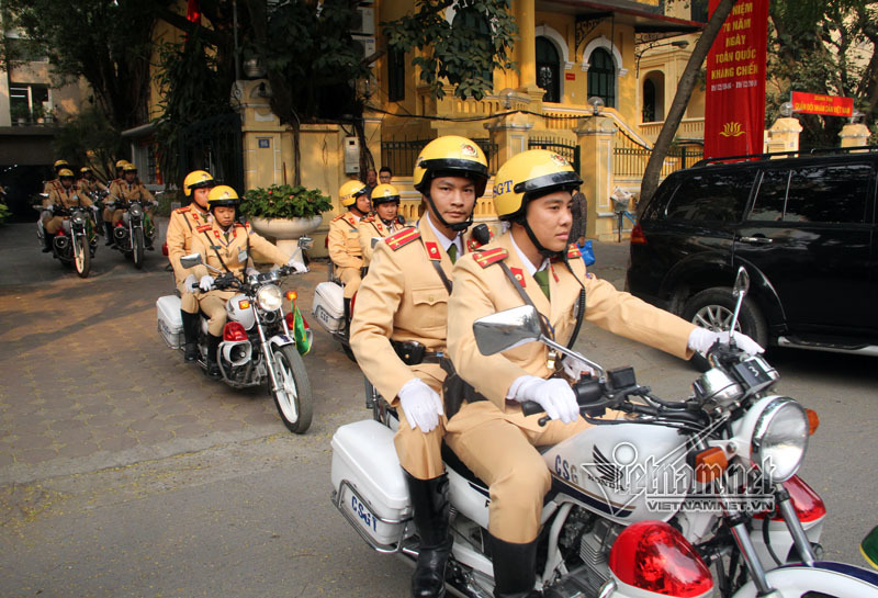 Hà Nội phân luồng giao thông các ngày 8-9/12