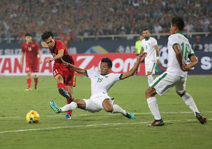 Video bàn thắng Việt Nam 2-2 Indonesia
