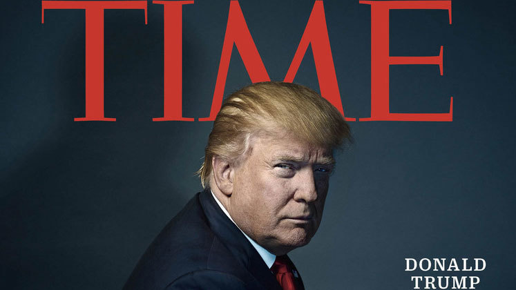 Phản ứng lạ của Trump khi thành ‘Nhân vật của Năm’