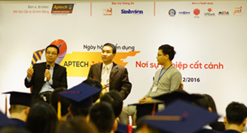 Aptech Job Fair 2016 ‘chắp cánh’ thành công cho sinh viên CNTT