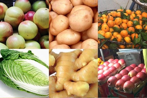 Nhận diện các loại rau củ, hoa quả Tàu nhập về Việt Nam