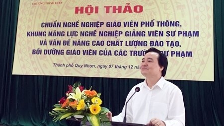 “Các trường đại học sư phạm phải đi đầu nâng cao chất lượng giáo viên”