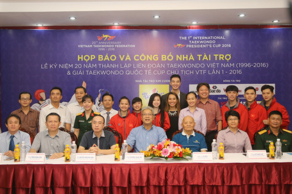 Thế hệ Vàng Taekwondo hội ngộ nhân 20 năm thành lập VTF