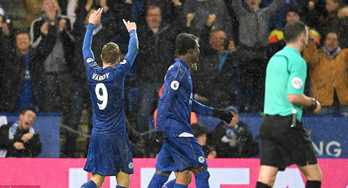 Video bàn thắng Leicester 4-2 Man City