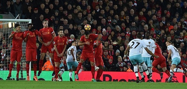 Liverpool mất điểm vì 