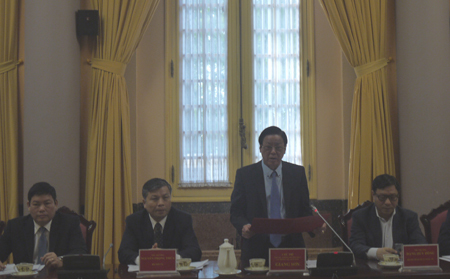 Công bố một số luật mới