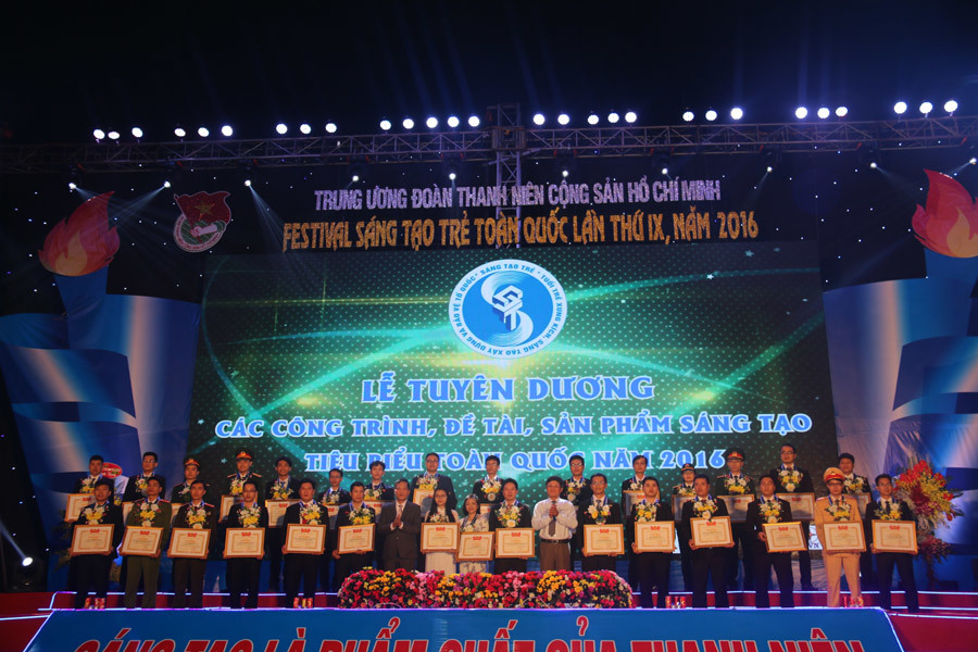 Tuyên dương 34 gương mặt sáng tạo trẻ