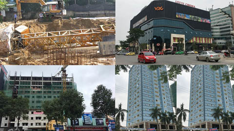 Cao ốc thành Vinh lừng lững, 'thi công chui' 8 tháng