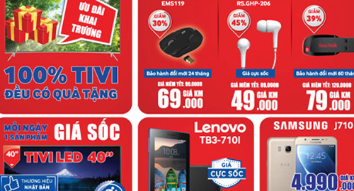 Đến Trần Anh vui sắm Tết dịp khai trương siêu thị mới