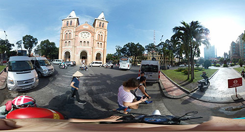 TP.HCM ‘lạ mà quen’ dưới ống kính Gear 360