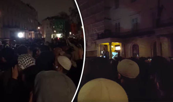 Người Hồi giáo biểu tình dữ dội ở London