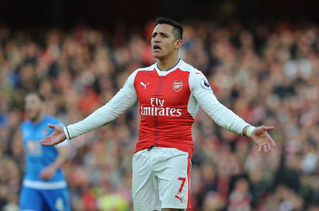 Alexis Sanchez bĩu môi chê mức lương mới ở Arsenal