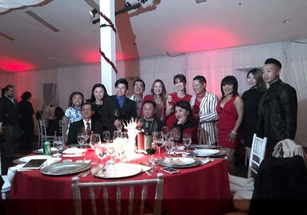 Lộ ảnh Ngọc Trinh ra mắt nhà tỷ phú Hoàng Kiều