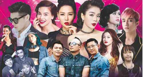 Loạt sao lớn dự đại nhạc hội mừng Đại hỷ Xuân 2017