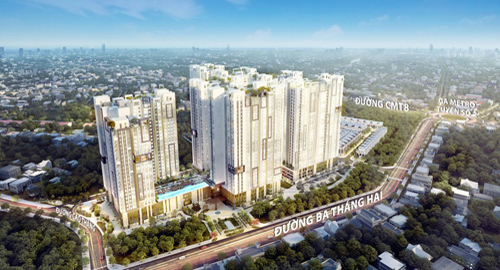 Ưu thế vượt trội của căn hộ trung tâm Hado Centrosa Garden