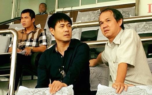 Bầu Đức và HLV Hữu Thắng 