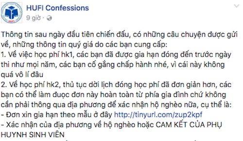 Chưa đóng học phí, hàng trăm sinh viên có nguy cơ bị đình chỉ thi
