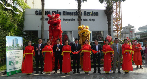 Ra hàng đợt 2, gần 80% căn hộ Riverside Garden có chủ