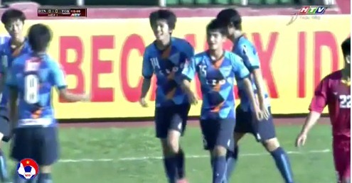 U21 Yokohama mở tỷ số 11'