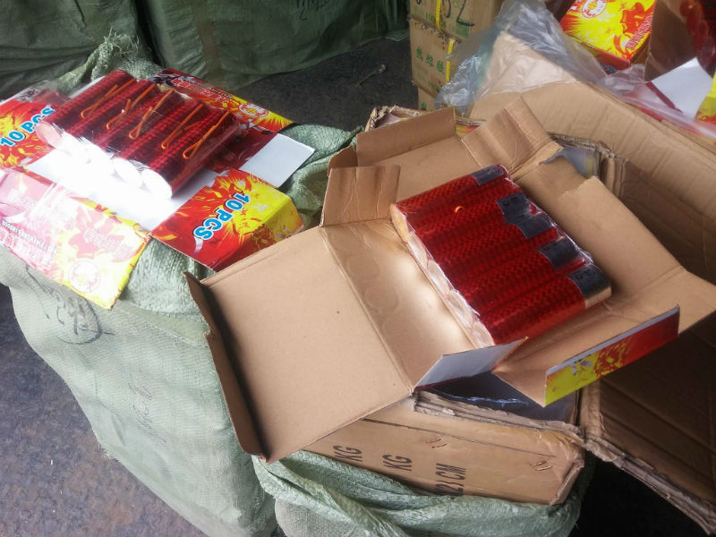 Chặn bắt đoàn tàu chở pháo lậu TQ vào Nam tiêu thụ