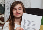 Bé gái viết thư 'vu vơ' cho nước Pháp nhận được hồi đáp bất ngờ